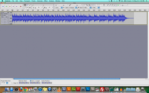 Audacity Waveform Audacity Waveform