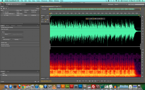 Soundbooth Spectral Frequency Display Soundbooth Spectral Frequency Display