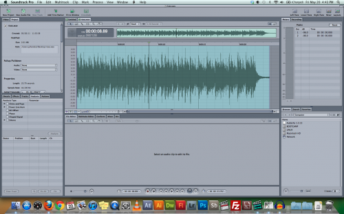 Soundtrack Pro Waveform Soundtrack Pro Waveform